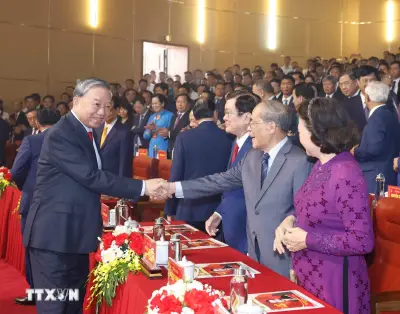 Tổng Bí thư, Chủ tịch nước dự kỷ niệm 120 năm ngày sinh Tổng Bí thư Hà Huy Tập