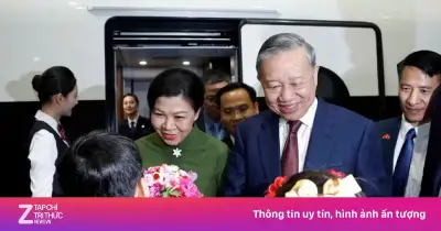 Tổng Bí thư, Chủ tịch nước Tô Lâm và Phu nhân thăm Nam Ninh bằng tàu cao tốc