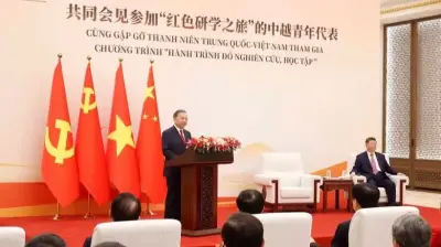 Tổng Bí thư Tô Lâm: Thanh niên Việt-Trung là cầu nối vun đắp tình hữu nghị bền chặt