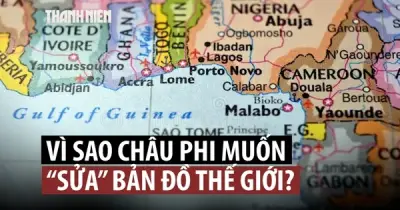 Togo vận động LHQ thay thế bản đồ Mercator vì phản ánh sai kích thước châu Phi