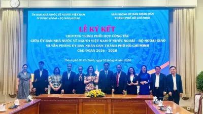 TP.HCM và Ủy ban Nhà nước phối hợp thu hút nguồn lực kiều bào phát triển đất nước