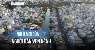 TP.HCM đẩy mạnh chỉnh trang đô thị, di dời nhà ven kênh rạch