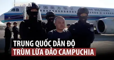 Trung Quốc dẫn độ nghi phạm chủ chốt đường dây lừa đảo xuyên biên giới từ Campuchia