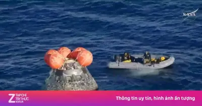 Tàu Orion Artemis II Hạ Cánh Thành Công, Kết Thúc Hành Trình Lịch Sử Quanh Mặt Trăng