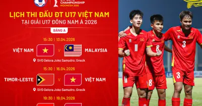 U.17 Việt Nam đối đầu Timor Leste, cơ hội vươn lên ngôi đầu bảng A