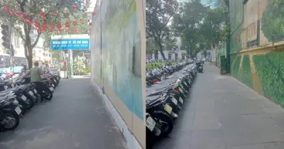 UBND phường Sài Gòn đề xuất di dời bãi giữ xe Đường sách TP.HCM vì lo ngại an ninh, giao thông