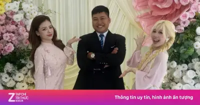 Video: Miu Lê, Trương Long hát cùng Hậu Hoàng, Dương Hoàng Yến ở đám cưới