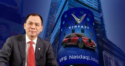 VinFast tăng giá mạnh, vốn hóa vượt 11 tỷ USD, ông Phạm Nhật Vượng giàu nhất Đông Nam Á