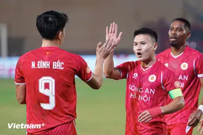 Vòng 20 V-League: Thể Công rời chiến thắng, Công an Hà Nội tiến gần ngôi vương