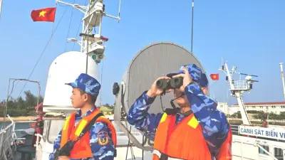 Vùng Cảnh sát biển 2 luyện tập phương án sẵn sàng chiến đấu bảo đảm an ninh dịp lễ lớn