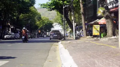 Vũng Tàu: Vỉa hè thông thoáng sau chiến dịch giữ gìn trật tự đô thị