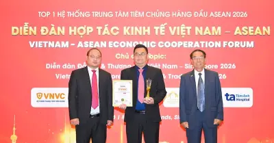 VNVC Được Vinh Danh Tại Diễn Đàn ASEAN, Khẳng Định Vị Thế Tiên Phong Trong Y Tế Dự Phòng