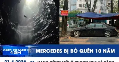 Xe Mercedes Bị Bỏ Quên 10 Năm Ở Hà Nội Và Hàng Động Mới Ở Phong Nha Kẻ Bàng
