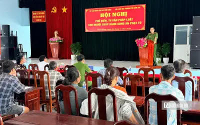 Đẩy mạnh hỗ trợ pháp lý cho người chấp hành xong án tù tại Cần Thơ