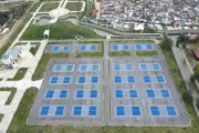 20 sân Pickleball xuất hiện tại công viên Sầm Sơn, hút người chơi