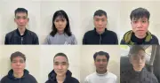 8 đối tượng bị khởi tố vì liên quan đến lừa đảo, rửa tiền ở Campuchia