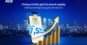 ACB Ra Mắt Chứng Chỉ Tiền Gửi Doanh Nghiệp: Giải Pháp Đầu Tư Ngắn Hạn An Toàn, Linh Hoạt