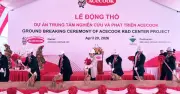 Acecook Việt Nam khởi công Trung tâm R&D D-GROOVE, đưa giá trị thực phẩm Việt ra thế giới