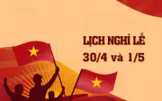 Bộ Nội vụ khẳng định không hoán đổi ngày làm việc để kéo dài kỳ nghỉ lễ