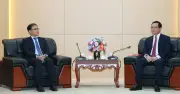 Bộ trưởng Nguyễn Đình Khang tiếp đoàn Văn phòng Thủ tướng Lào