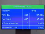 Bà Võ Thị Ánh Xuân được Quốc hội bầu giữ chức Phó Chủ tịch nước