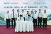 BIDV và QPT hợp tác trồng 240.000 cây xanh tại Đồng bằng sông Cửu Long