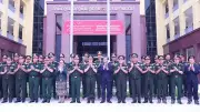 Bàn giao trụ sở Bộ đội Biên phòng Lào do Việt Nam hỗ trợ xây dựng