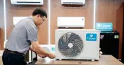 Bên trong điều hòa Casper JC-09IU36: Máy nén Panasonic và dàn đồng bền bỉ