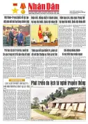 Báo Nhân Dân số 25708: Định hướng phát triển đất nước và đời sống nhân dân