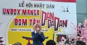 Bom tấn manga 'Đàn Đá Dân' ra mắt tại Lễ hội Nhật Bản ở TP.HCM