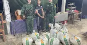 Bắt quả tang vụ vận chuyển trái phép gần 400 kg thuốc nổ tại Quảng Ngãi