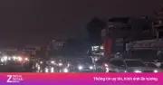 Bầu trời Thái Nguyên 7h sáng tối đen như mực, người dân hoang mang