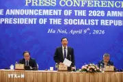 Chủ tịch nước công bố quyết định đặc xá năm 2026 tại họp báo