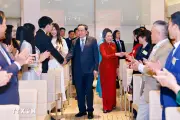 Chủ tịch Quốc hội Trần Thanh Mẫn gặp gỡ cộng đồng người Việt tại Italy