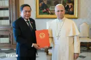 Chủ tịch Quốc hội Trần Thanh Mẫn hội kiến Giáo hoàng Lêô XIV tại Vatican