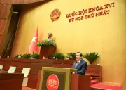 Chủ tịch Quốc hội Trần Thanh Mẫn phát biểu bế mạc Kỳ họp thứ nhất, Quốc hội khóa XVI