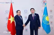 Chủ tịch Quốc hội Trần Thanh Mẫn tiếp Chủ tịch Hạ viện Kazakhstan