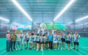 Chi đoàn Tạp chí Đời sống và Pháp luật tổ chức thành công Giải Cầu lông kỷ niệm