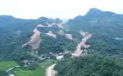 Cận cảnh công trường xuyên núi nối liền Thái Nguyên - Tuyên Quang