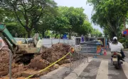 Cận cảnh công trình thoát nước xuyên tâm giữa lòng Hà Nội: Chạy nước rút để giảm ngập khu vực cận phố cổ
