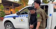 Công An Bình Chánh Bắt Nghi Phạm Cướp Giật Điện Thoại Của Hai Bé Gái Trên Đường Hương Lộ 11