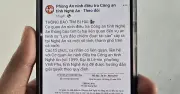 Công an Nghệ An tìm bị hại vụ lừa đảo vé máy bay giá rẻ