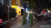 Công an phường An Hải giữ vỉa hè thông thoáng, mỹ quan đô thị dịp lễ