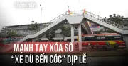 Công an TP.HCM mạnh tay xóa sổ xe dù, bến cóc dịp lễ 30/4 và 1/5