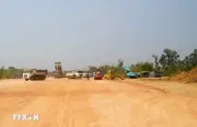 Công trường cao tốc Quy Nhơn - Pleiku tăng tốc thi công, chạy đua mặt bằng