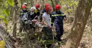 Cảnh sát Bằng Rừng giải cứu thành công nữ du khách nước ngoài gãy chân khi leo núi ở TPHCM
