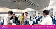 Cấp cứu thành công hành khách bất tỉnh trên chuyến bay Vietnam Airlines từ Mỹ về Việt Nam
