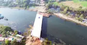 Cầu Văn Thánh bắc qua sông Cà Ty chậm tiến độ do vướng mặt bằng, nhiều hộ dân chưa đồng thuận