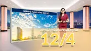 Dự báo thời tiết đêm nay và ngày mai: Nắng nóng gay gắt ở Tây Bắc, mưa rải rác Nam Bộ
