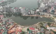 Dự án cải tạo hồ Tứ Liên 159 tỷ đồng vẫn dở dang sau gần 4 năm vì vướng giải phóng mặt bằng